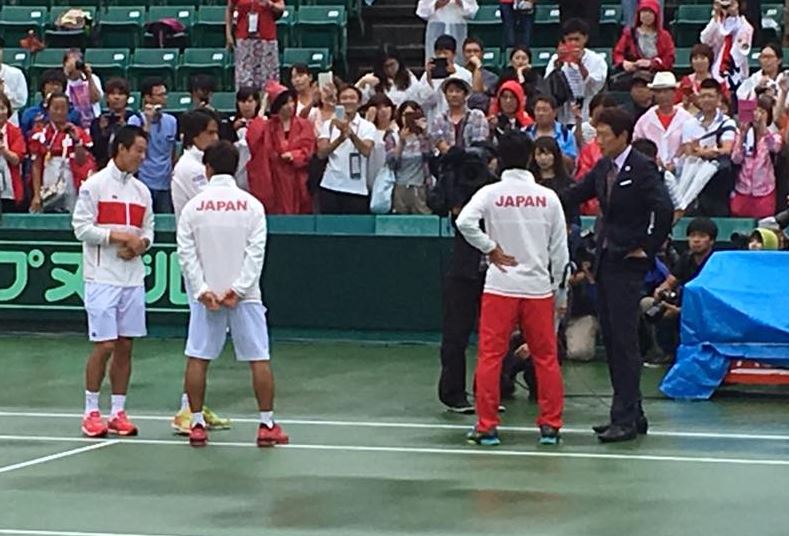 デビスカップの錦織圭選手 観に行きました 梅華会グループ 理事長ブログ